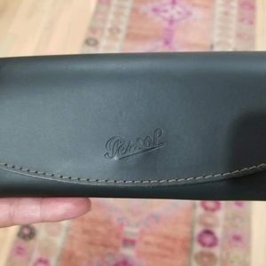 Persol Leather eye glass case
